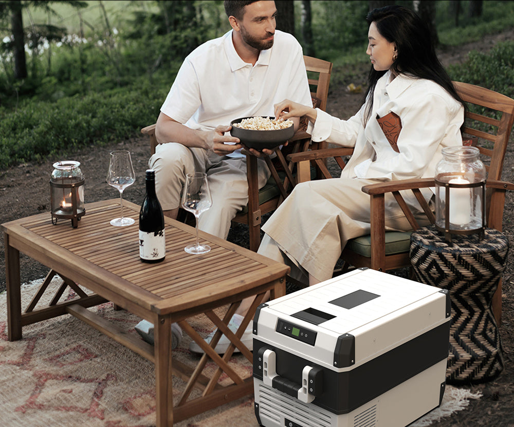 Urecau Outdoors Portable Fridge-Freezer FCRS45
