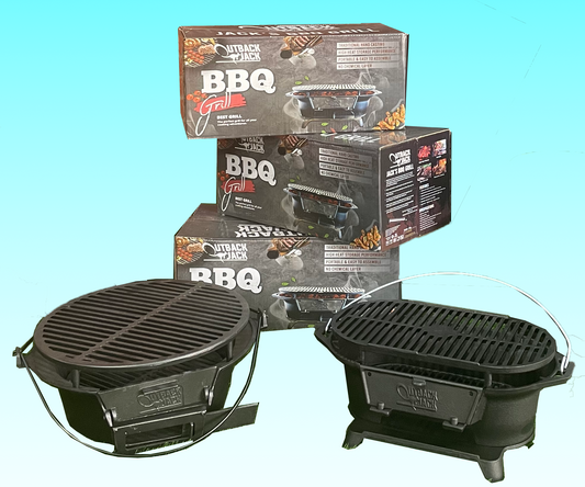 Outback Jack Cast Iron BBQ Grill