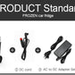 Urecau Outdoors Portable Fridge-Freezer FCR50