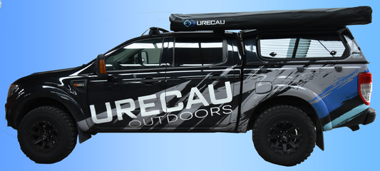 Urecau Outdoors 270° Pole Free Car Awning