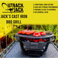 Outback Jack Cast Iron BBQ Grill